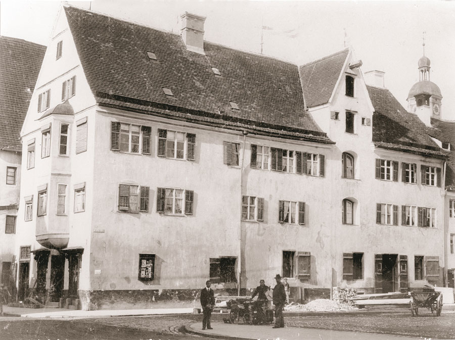 Erste Filiale in der Stadtmitte 1886