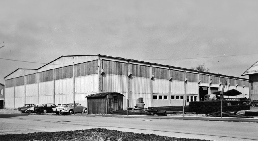 Stahlhalle Landsberger Straße 1965
